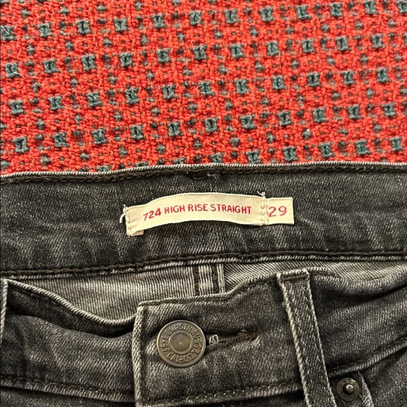 Levi’s 724 High Rise Straight Jeans - Picture 3 of 7
